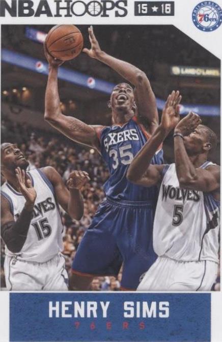 2015-16 Panini NBA Hoops - Henry Sims #161