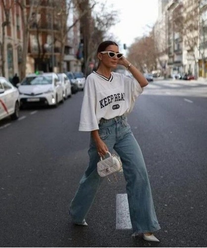 【レイ】 ZARA ASYMMETRIC FRAYED WIDE-LEG MID-RISE DECONSTRUCTED JEANS