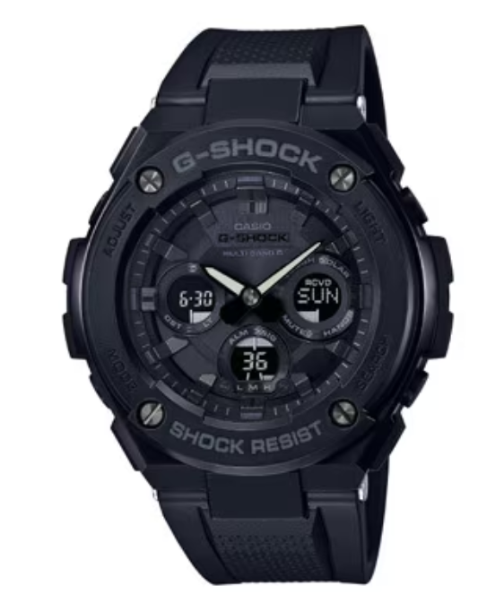Pre-owned Casio G-shock Gst-w300g-1a1jf Tough Watch Japan Domestic Version