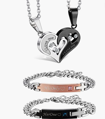His n hers necklaces sale