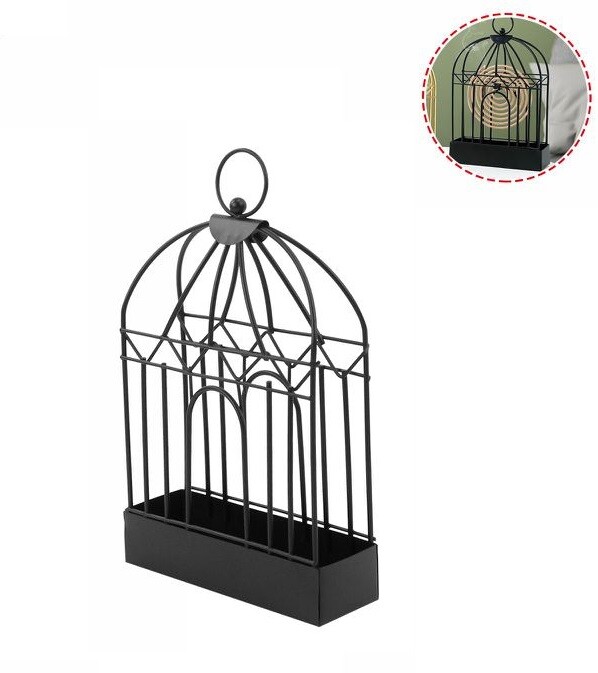 Gabbia Gabbietta Porta Zampirone Spirale Repellente Zanzare In Metallo dfh