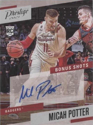 2021-22 Panini Chronicles Draft Picks - Micah Potter #PBMPO