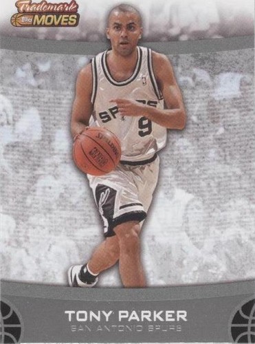 2007-08 Topps Trademark Moves - Tony Parker #35
