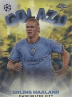 2022-23 Topps Chrome UEFA Club Competitions Erling Haaland #G-10