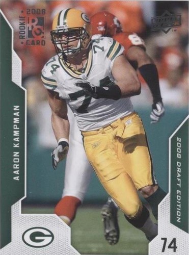 2008 Upper Deck Draft Edition Aaron Kampman #139