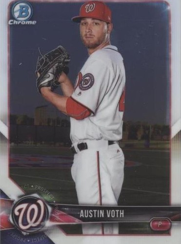 2018 Bowman - Austin Voth #BCP74
