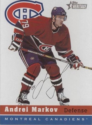 2000-01 Topps Heritage - Andrei Markov #105