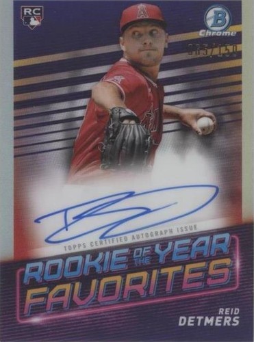 2022 Bowman - Reid Detmers #ROYF-RD