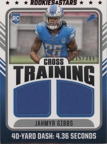 2023 Panini Rookies & Stars Jahmyr Gibbs #CT-JG