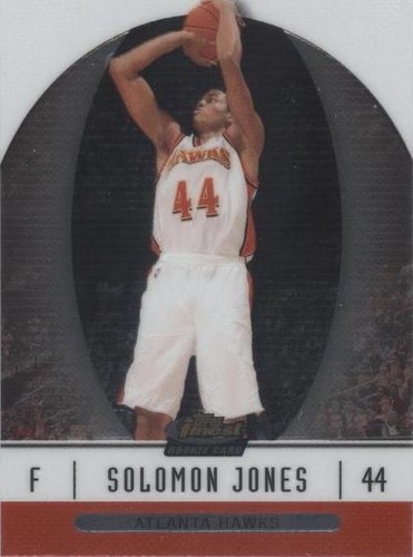 2006-07 Topps Finest - Solomon Jones #91