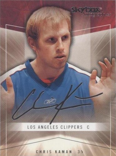 2004-05 Skybox Autographics - Chris Kaman #28