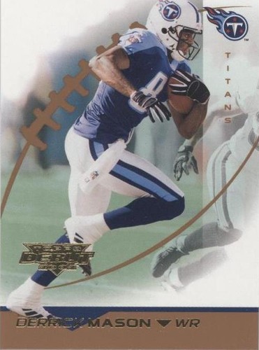 2002 Topps Debut Derrick Mason #60