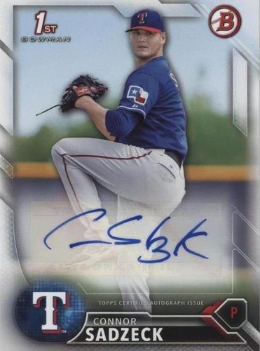 2016 Bowman - Connor Sadzeck #PA-CS