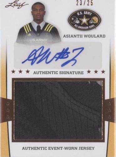 2013 Leaf U.S. Army All-American Bowl Asiantii Woulard #JA-AW1