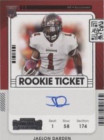 2021 Panini Contenders Jaelon Darden #135