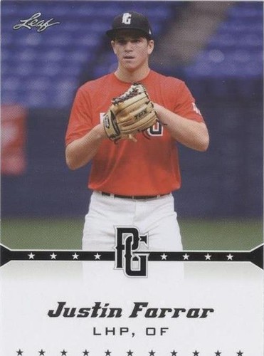 2013 Leaf Perfect Game Showcase - Justin Farrar #145