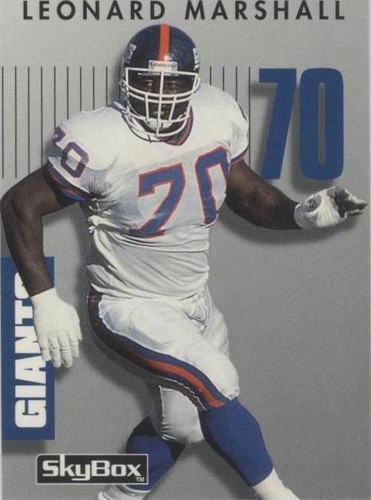 1992 Skybox Primetime Leonard Marshall #060