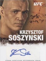 2010 Topps UFC Series 4 - Krzysztof Soszynski #FA-KS