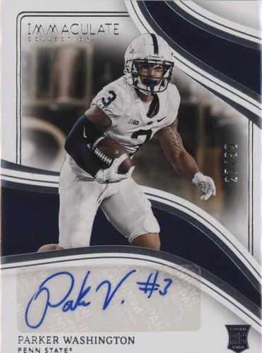 2023 Panini Immaculate Collection Collegiate Parker Washington #RA-PW