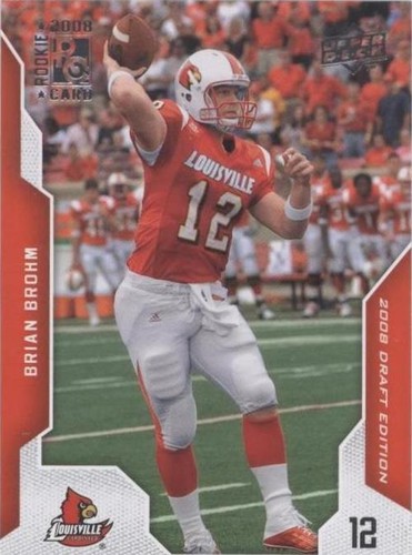 2008 Upper Deck Draft Edition Brian Brohm #10