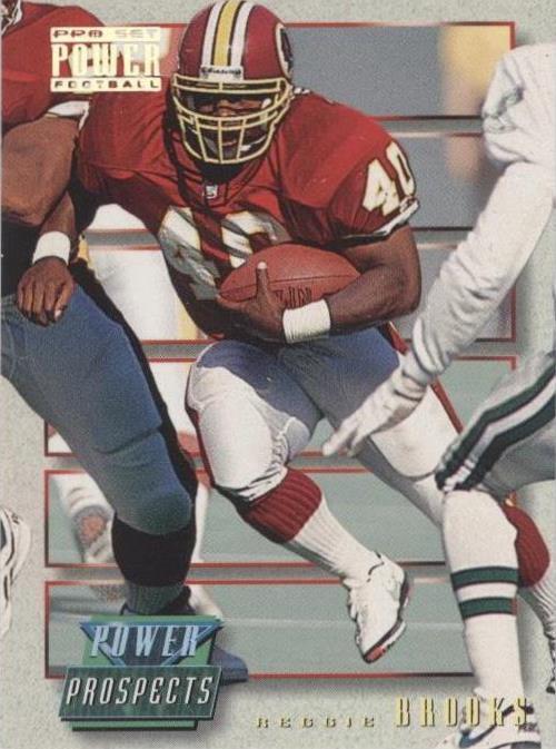 1993 Pro Set Power Reggie Brooks #PP10