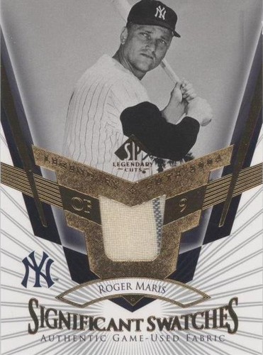 2004 SP Legendary Cuts - Roger Maris #SS-RM
