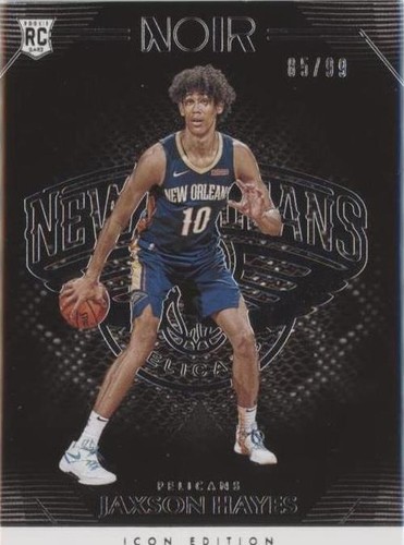 2019-20 Panini Noir - Jaxson Hayes #182