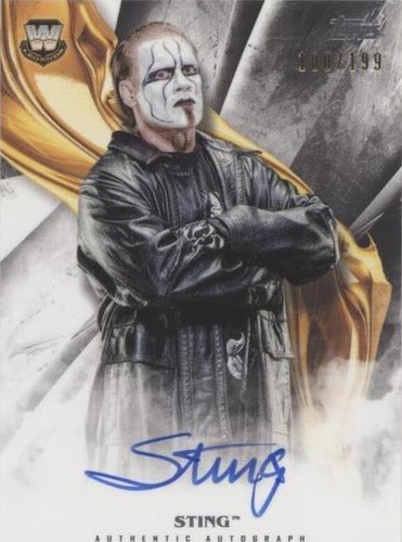 2019 Topps WWE Undisputed - Sting #A-ST