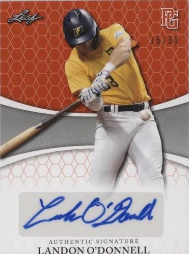 2022 Leaf Perfect Game National Showcase - Landon O'donnell #BA-LO1