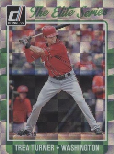 2017 Panini Donruss - Trea Turner #ES-20