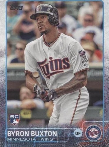 ToppsChrome2015 203 BYRON BUXTON RC ルーキー Buxton-Rookie-Refractor-Mini-