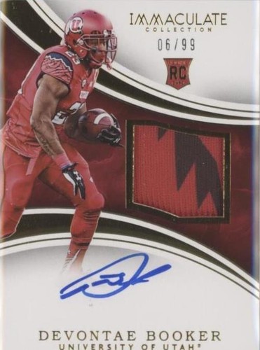 2016 Panini Immaculate Collection Collegiate Devontae Booker #121