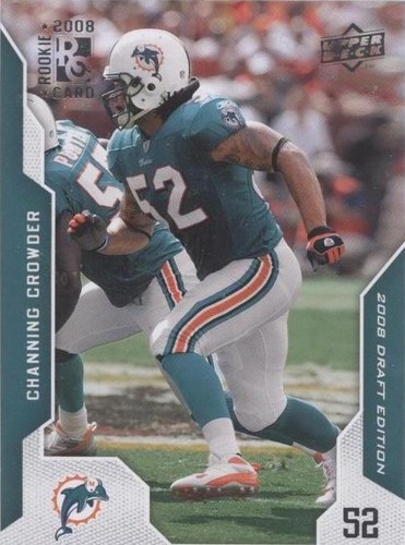 2008 Upper Deck Draft Edition Channing Crowder #156
