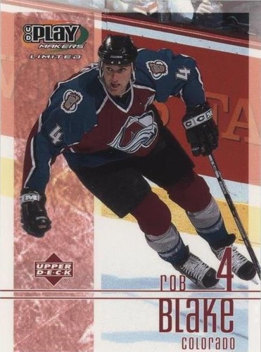 2001-02 Upper Deck Play Makers Limited - Rob Blake #27
