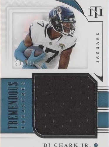 2021 Panini National Treasures DJ Chark #TT-DJC