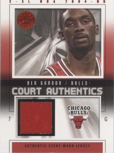 2004-05 E-XL - Ben Gordon #CA-BG