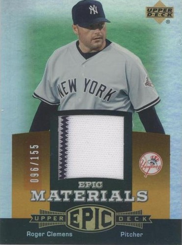 2006 Upper Deck Epic - Roger Clemens #EM-RC3