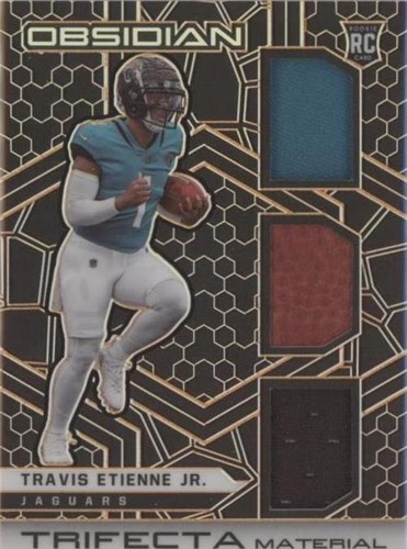 2021 Panini Obsidian Travis Etienne #TM-TE