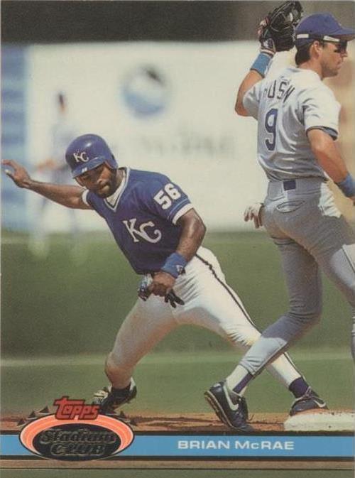 1991 Topps Stadium Club - Brian McRae #478