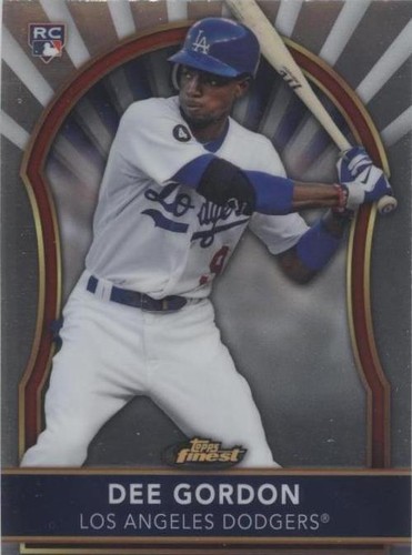 2011 Topps Finest - Dee Gordon #82