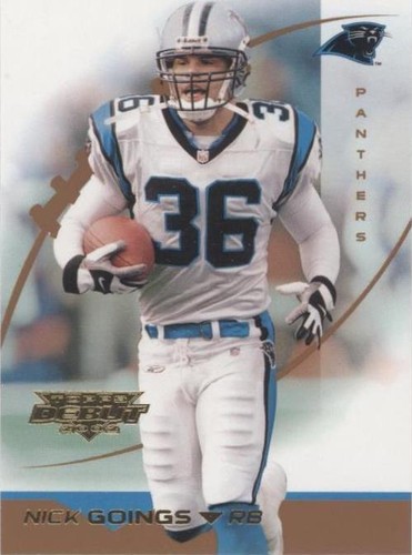 2002 Topps Debut Nick Goings #65