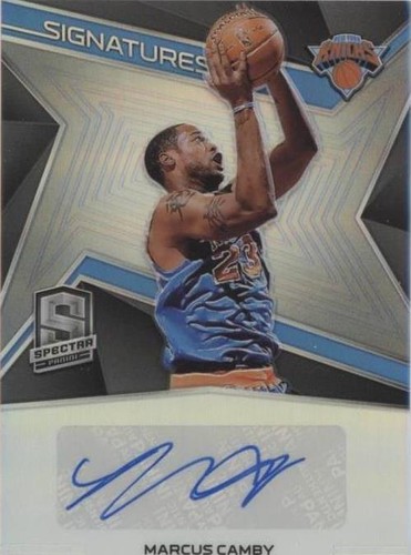 2018-19 Panini Spectra - Marcus Camby #SG-MCB