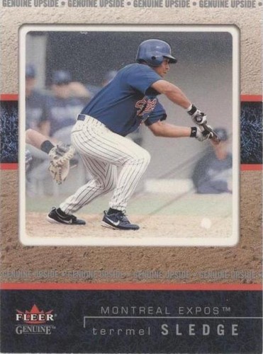 2003 Fleer Genuine - Terrmel Sledge #120