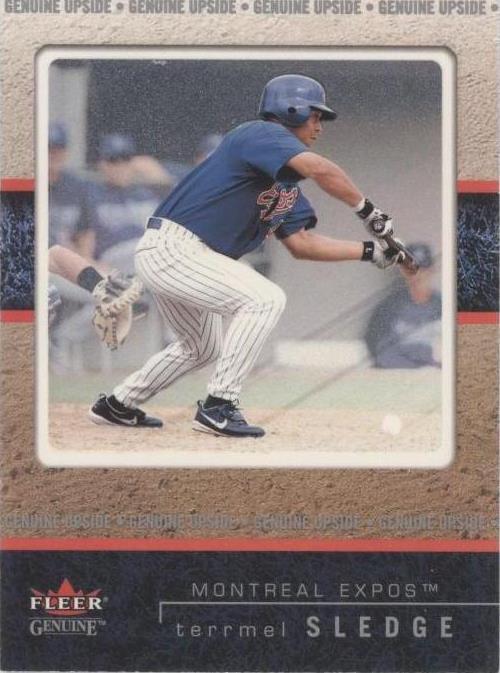 2003 Fleer Genuine - Terrmel Sledge #120