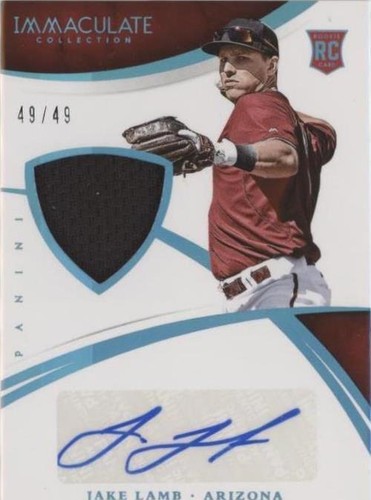 2015 Panini Immaculate Collection - Jake Lamb #125