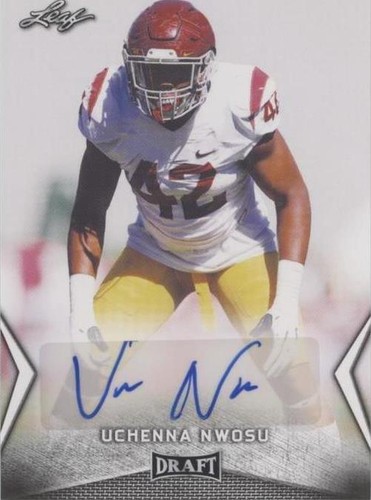 2018 Leaf Draft Uchenna Nwosu #BA-UN1