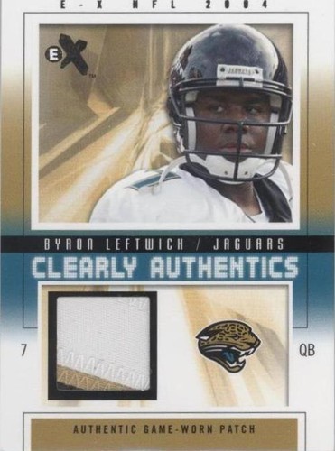 2004 Fleer E-X Byron Leftwich #CA-BL