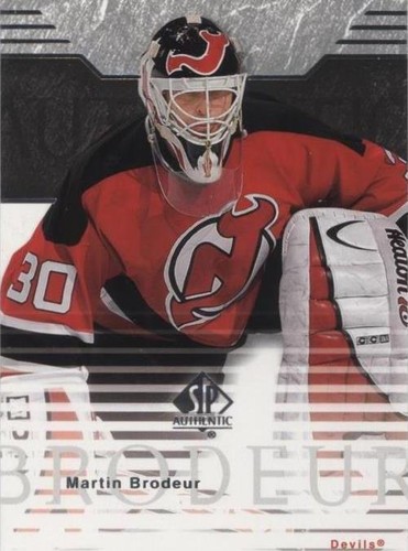 2003-04 SP Authentic - Martin Brodeur #51