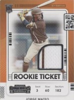 2021 Panini Contenders - Jorge Mateo #RTJ-JM
