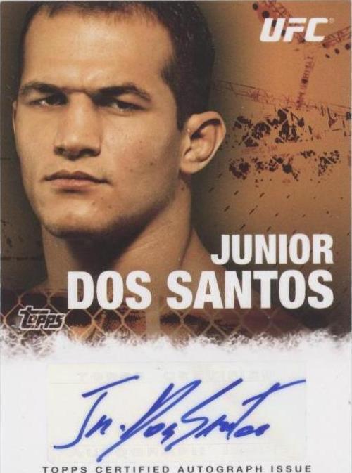 2010 Topps UFC Series 4 - Junior dos Santos #FA-JDS